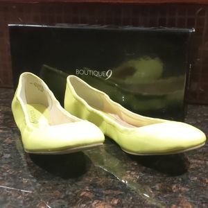 Boutique 9 flats. NWT